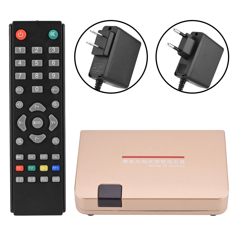 HDMI Converter Adapter Analog RF All Standard TV Receiver Remote