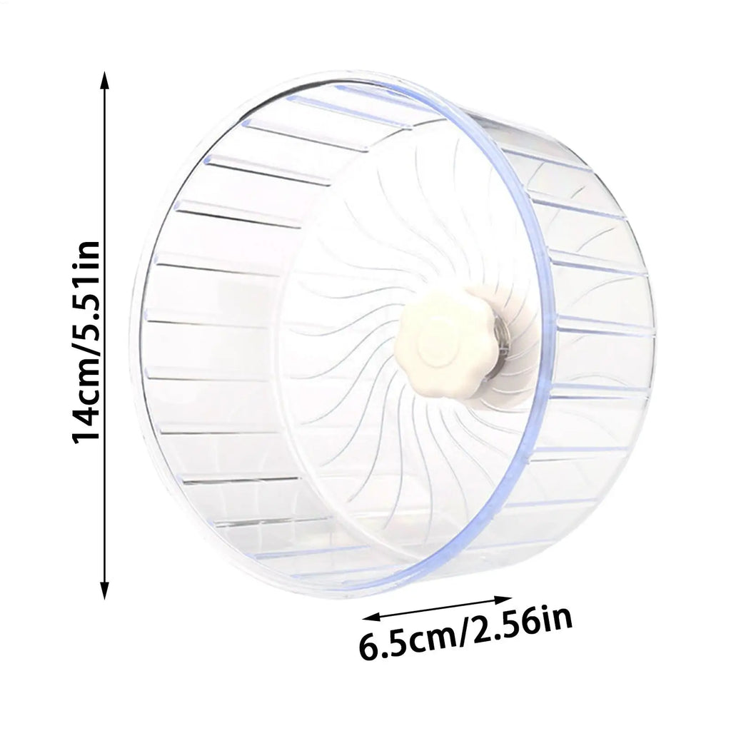 Hamster Wheel Small Double-Bearing Quiet Spinner Gerbil Small Animals Running Wheel for Mice Dwarf Animals Pets Cage Zpaxo