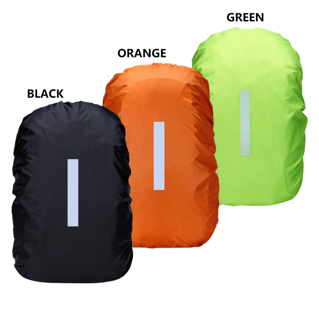 Waterproof Backpack Rain Cover Reflective Strap Rucksack Hiking