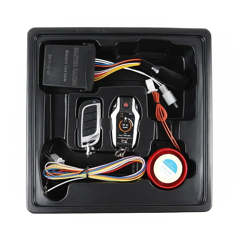 Motorcycle Device Anti-theft System Two-way Remote Control Alarm Horn