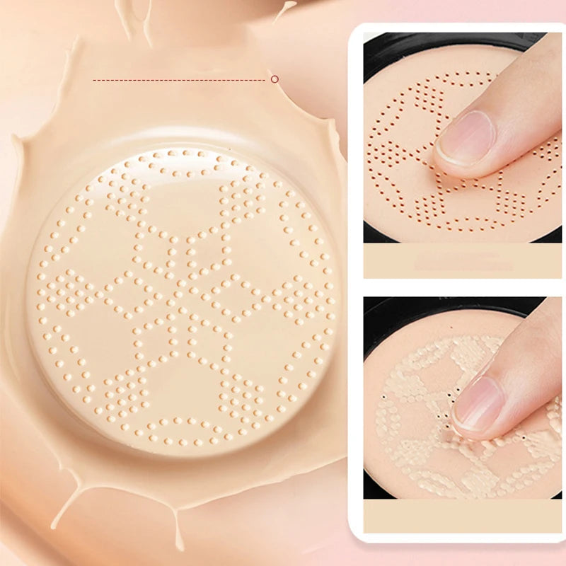 Mushroom Air Cushion Plant Nourishing BB Cream Concealer Moisturizing Foundation Fluid Isolating Plain CC Cream Zpaxo
