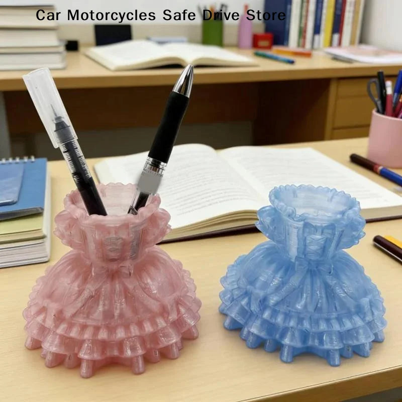 CMPrincess Dress Lolita Cute Desktop Storage Box Pen Holder Cosmetic