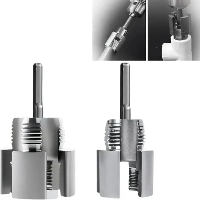 Pipe Thread Cutting Tool – Internal & External PVC Threader Kit Pipe Threading Tool Zpaxo
