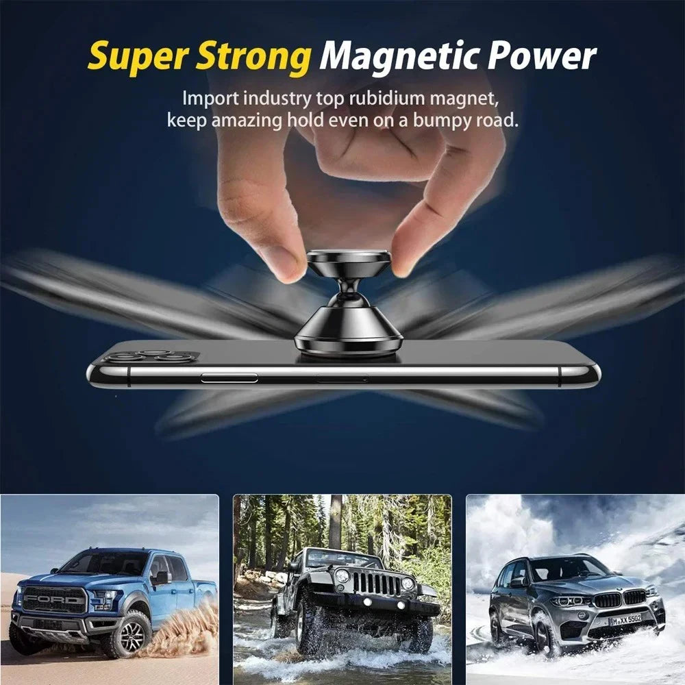 Magnetic Car Phone Holder – Universal Dashboard Mount Stand Car Phone Mount Zpaxo