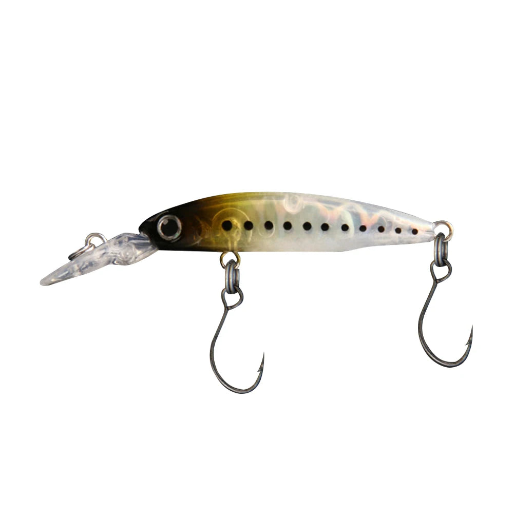 Sinking Wobblers Fishing Lures Crankbait Trout Longtongue Plate