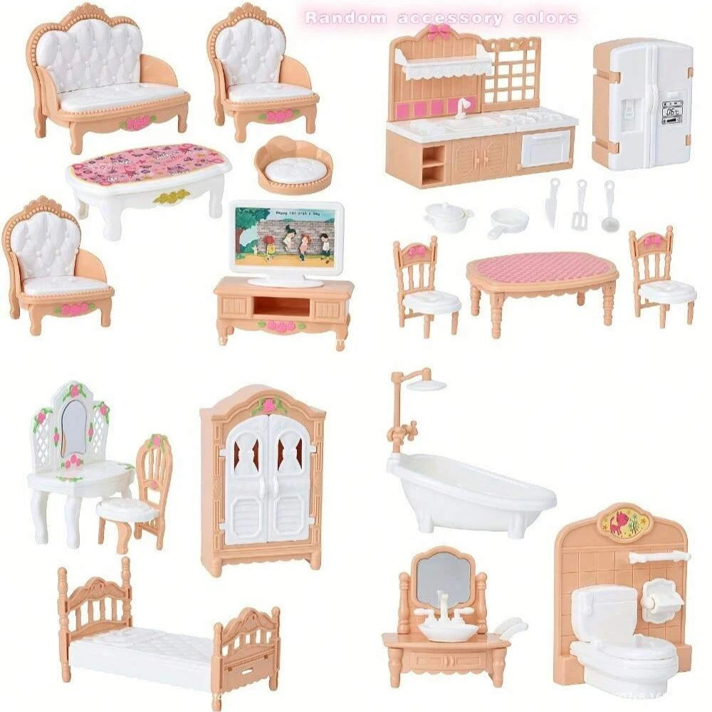 Dollhouse Furniture Miniature 1 12 Scale Dolls House Accessories Cat