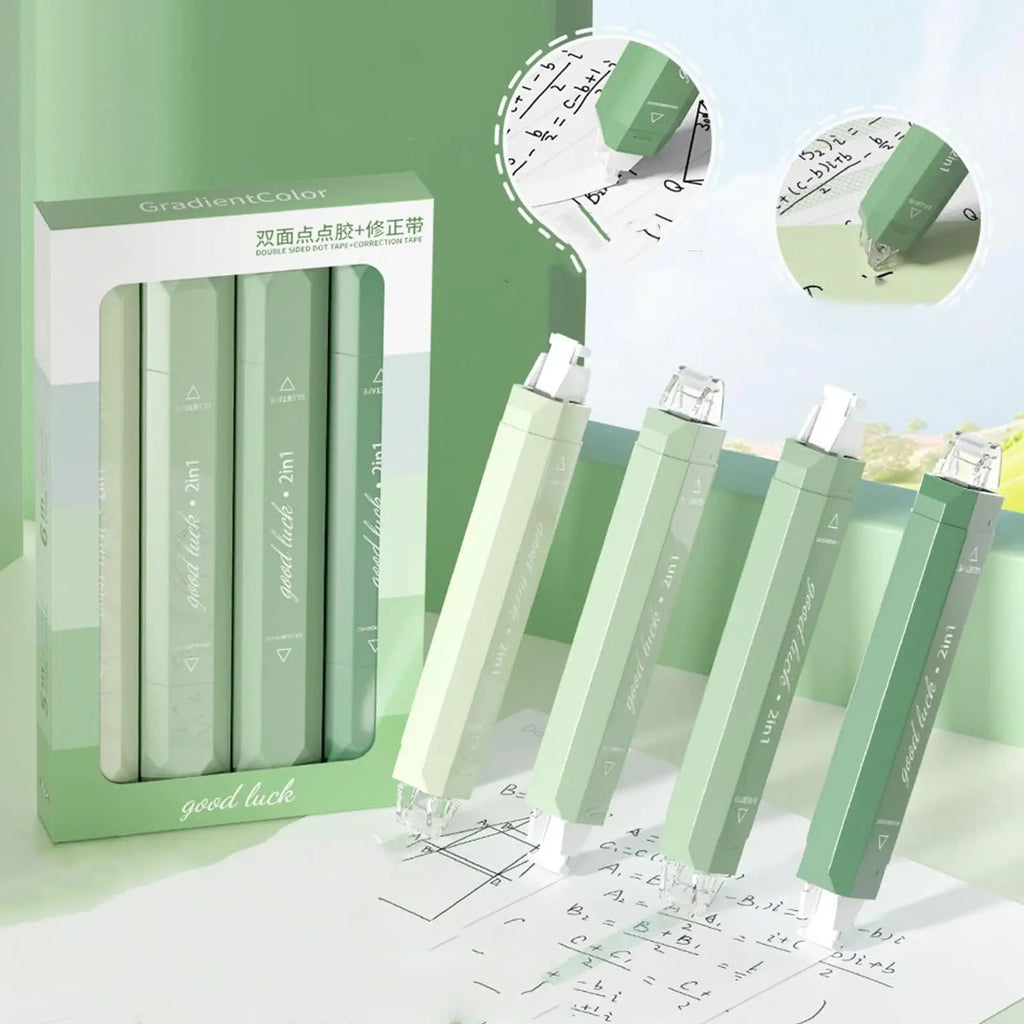 Double Sided Correction Tape Pen Glue Dispenser School Office