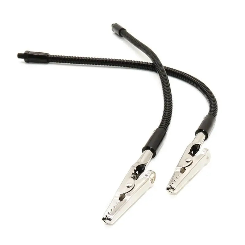 652F 2Pcs Helping Hands Soldering Clamp Adjustable Soldering Clip Flexible Gooseneck Zpaxo