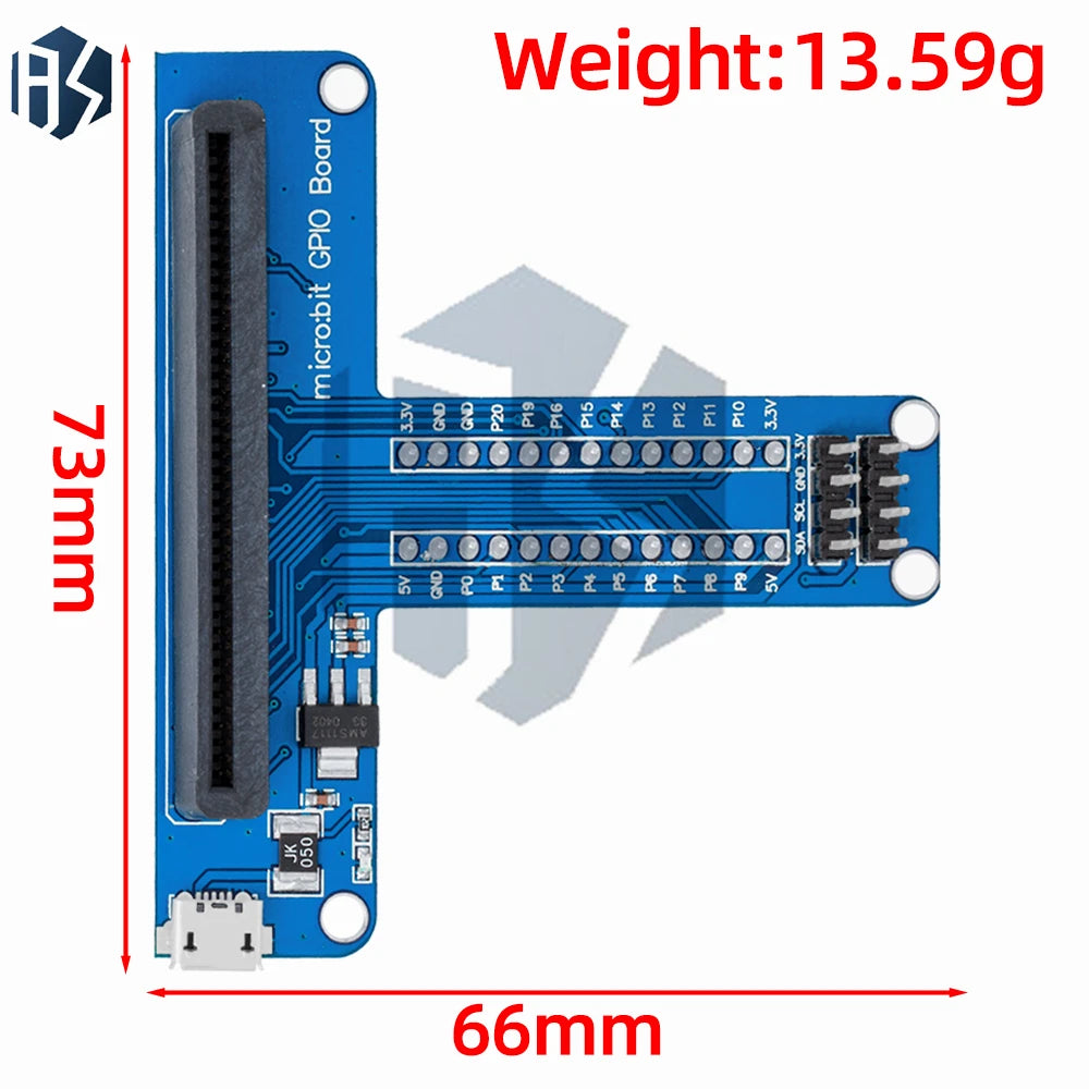 Micro T-type GPIO Expansion Module Compatible V1 5 V2 2 Perfect STEM Zpaxo