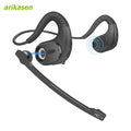 Wireless Bluetooth Headsets Microphone Detachable Mute Button Open