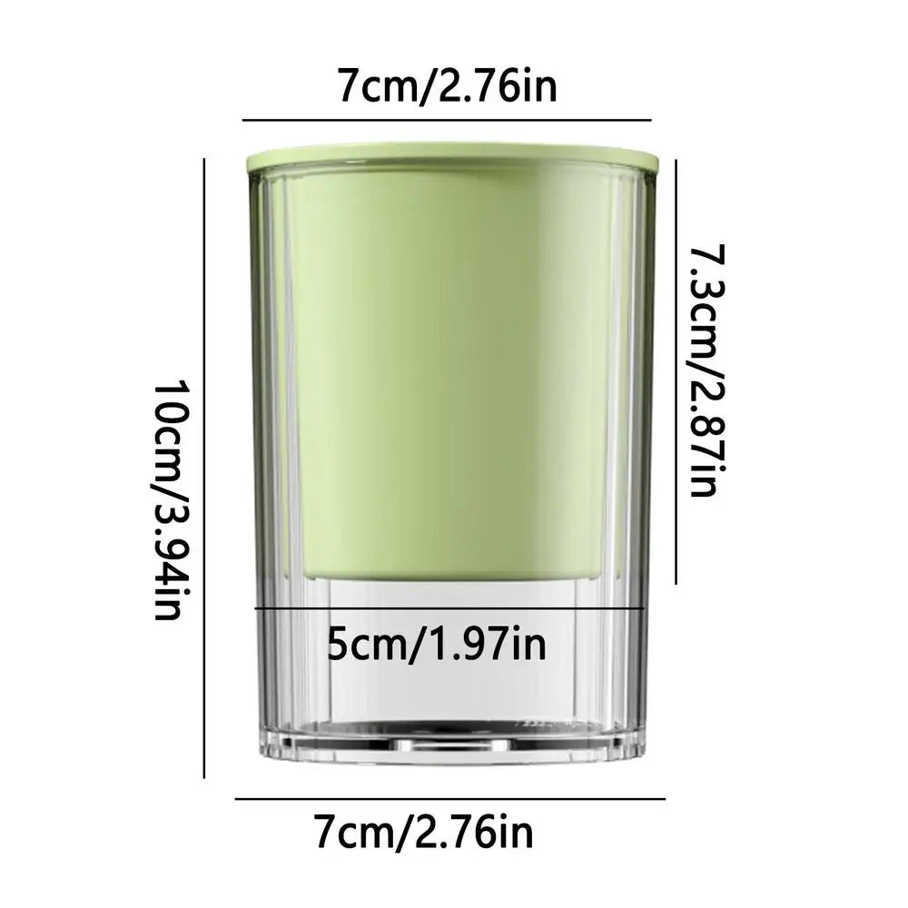 Self Watering Pots Double-layer Flower Container Clear Base Round