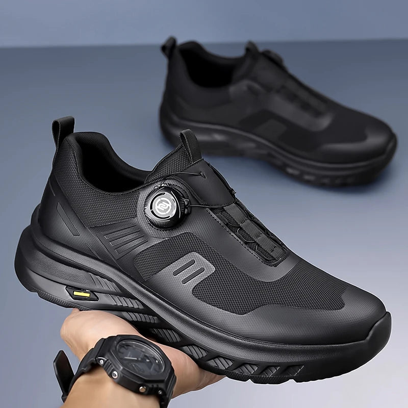 Men's Casual Sneakers Luxury Trainer Shoes Breathable Race Running