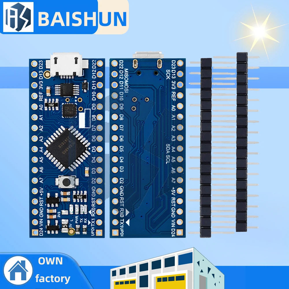 Arrival Thinary Nano Controller Compatible Arduino Every Atmega4808 Zpaxo