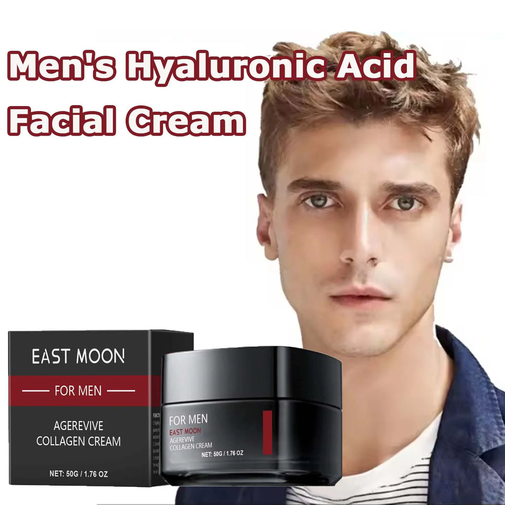 Men's Hyaluronic Acid Face Cream – Hydrating & Anti-Aging Men's Face Cream Zpaxo