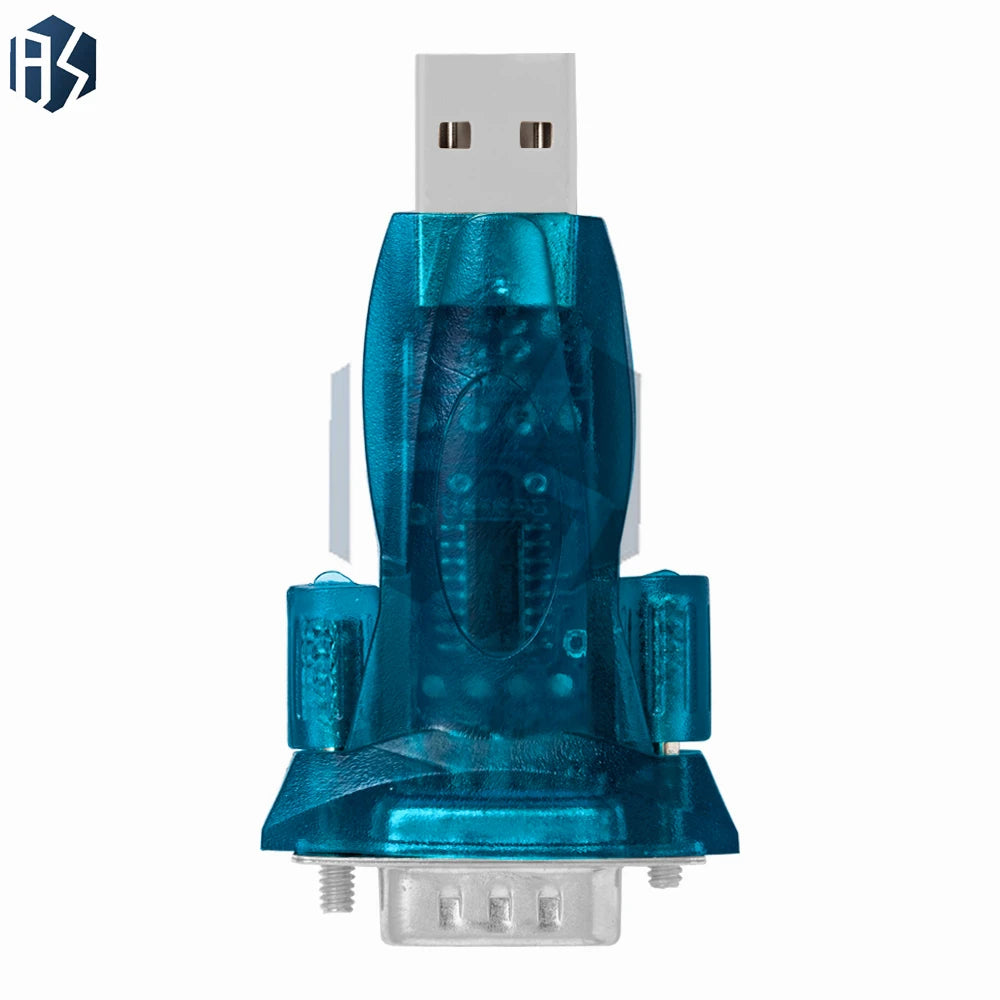 HL-340 USB RS-232 DB9 Serial Port Adapter 9-Pin COM Converter Legacy Zpaxo