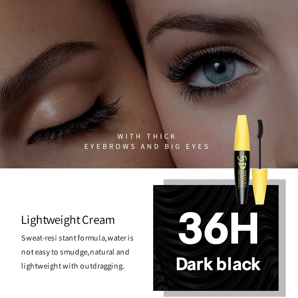 Waterproof Mascara Dense Slender Anti Smudge Durable Curling