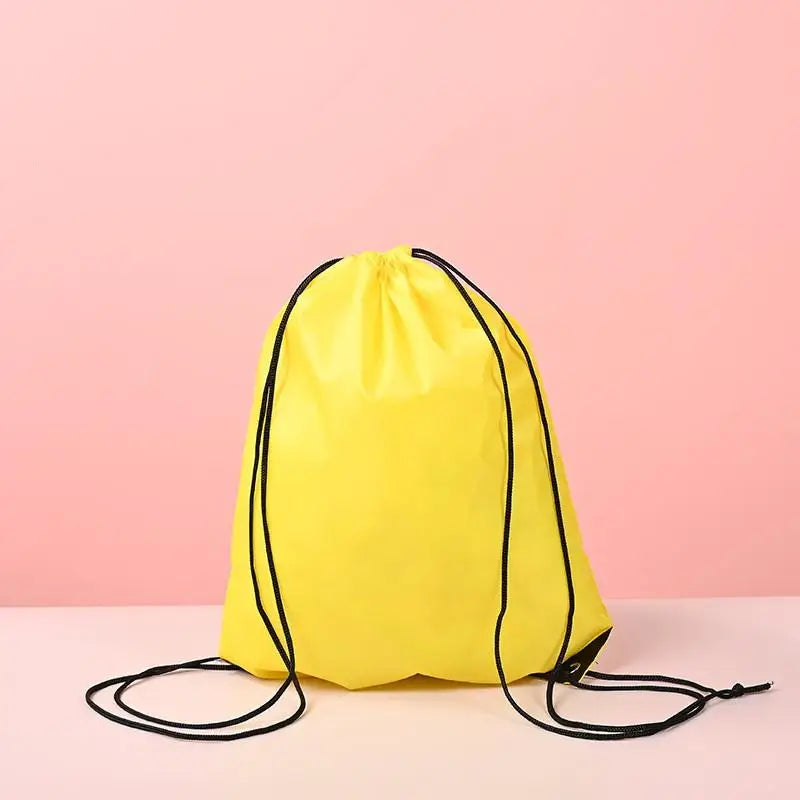 Robust Fashionable Fitness Storage Rucksack Nylon Oxford Pocket Tote Zpaxo Yellow
