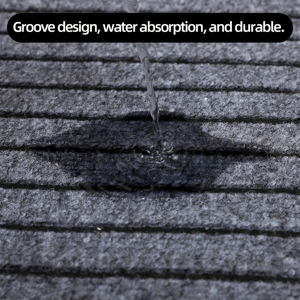 Modern Minimalist Square Floor Mat – Non-Slip & Machine Washable
