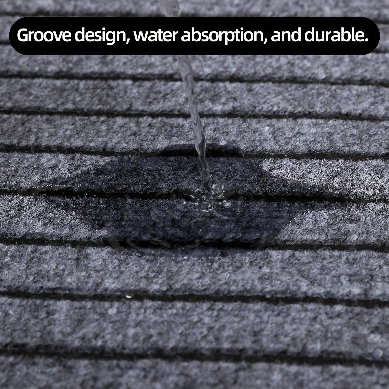 Modern Minimalist Square Floor Mat – Non-Slip & Machine Washable