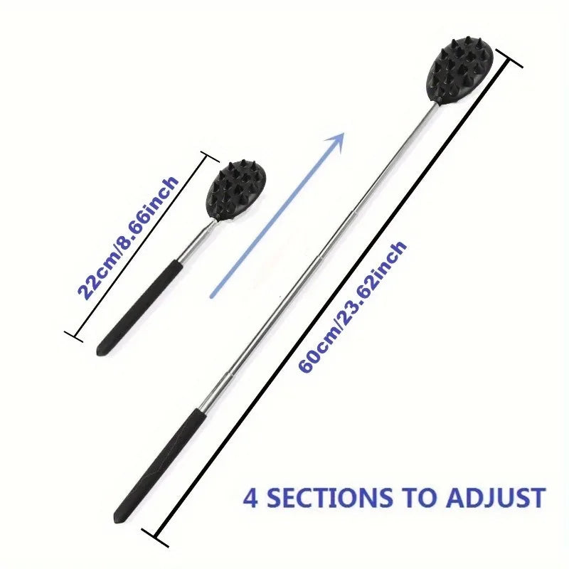 Adjustable Cactus Back Scratcher Massager 2 Spike Sizes 0 25 5 Men