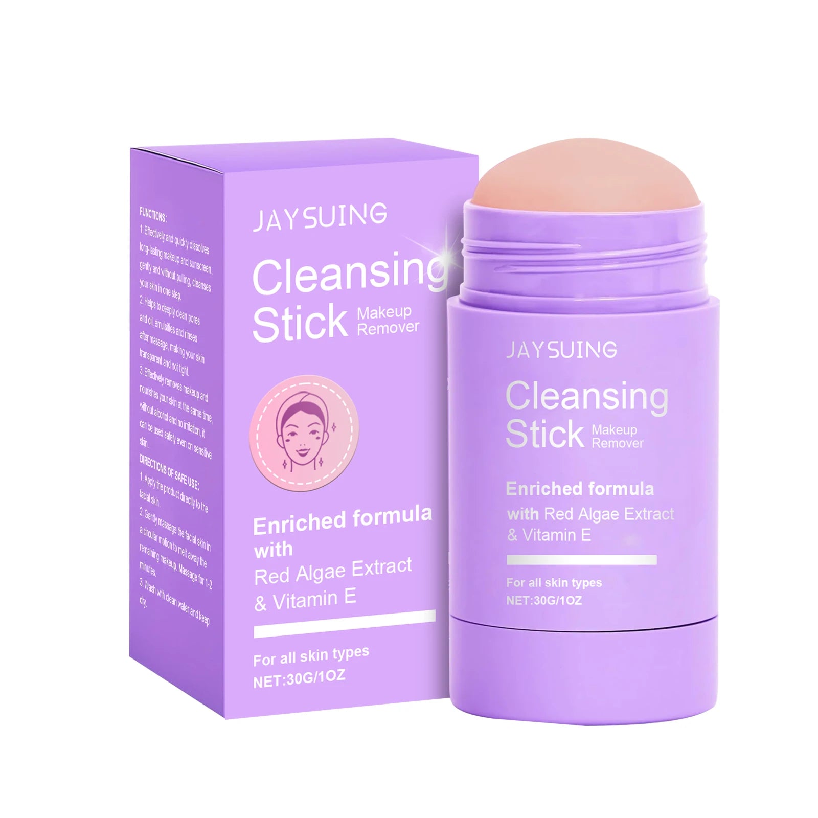 Vitamin E Makeup Remover Stick – Deep Pore Cleansing Cream 30g Makeup Remover Stick Zpaxo 30g 30g