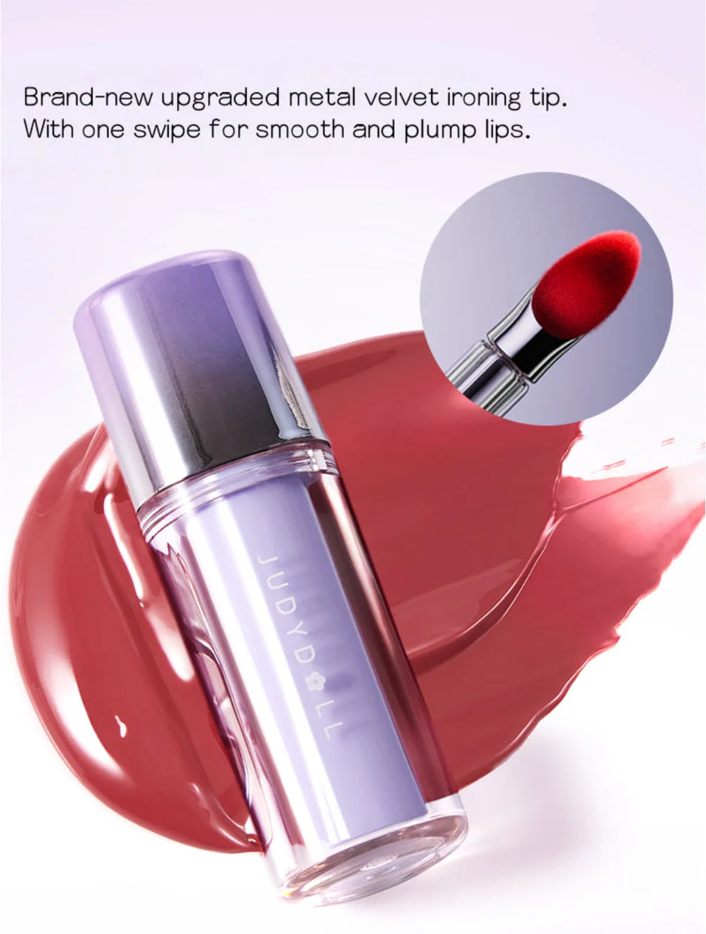 Judydoll Dual Finish Watery Lip Gloss Nurturing Hydrating Fresh Zpaxo
