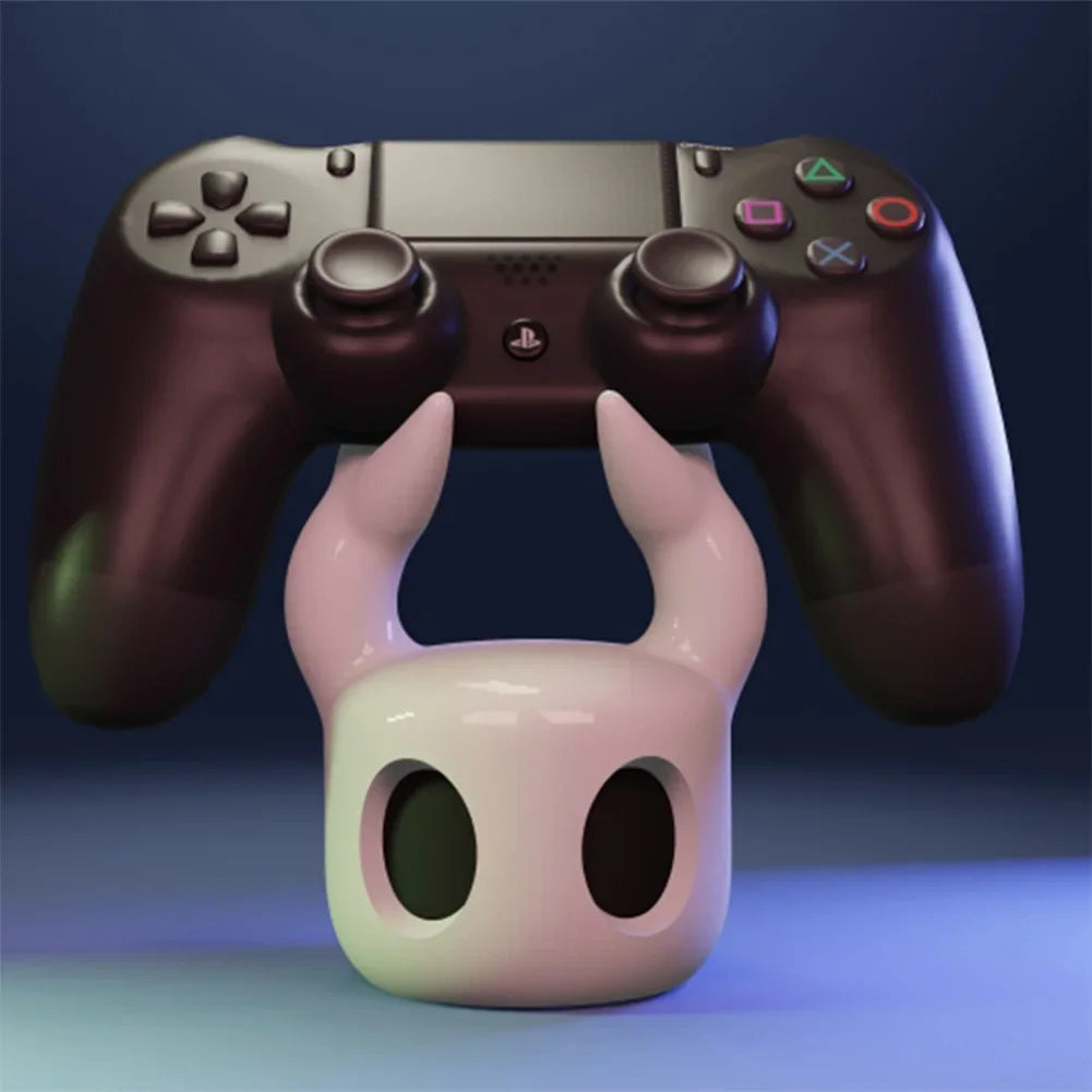 Hollow Knight Themed Multi-functional 3D-Printed Stand for PS5/PS4/Game Controller with Ring Holder & Desktop Display Bracket Zpaxo