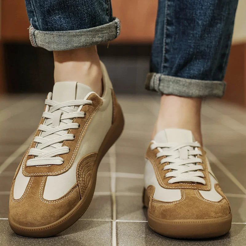 Men's Casual Sneakers Luxury Trainer Shoes Breathable Race Running