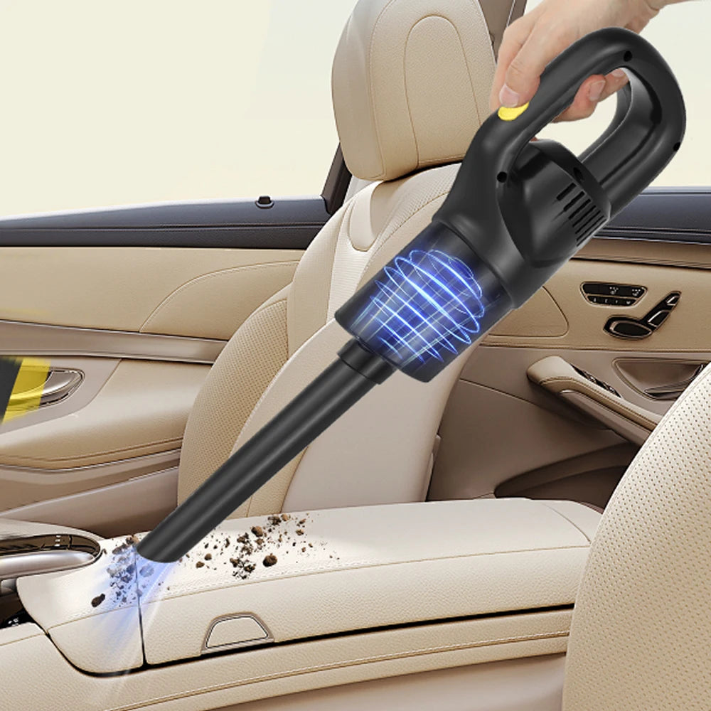 Portable Wireless Car Vacuum Cleaner Chargeable 120W High Power Vacuum Cleaner for Home and Car Dual Use Mini Cleaning Machine Zpaxo