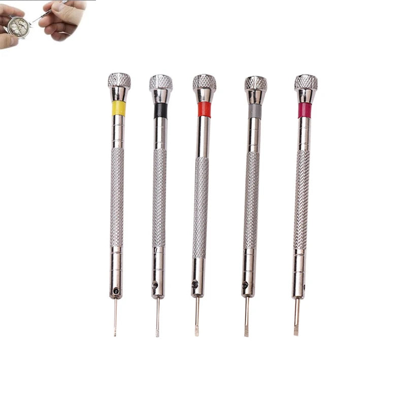 Watch, glasses, toy repair screwdriver, non-magnetic flat-head mini screwdriver, disassembly and installation screws Zpaxo