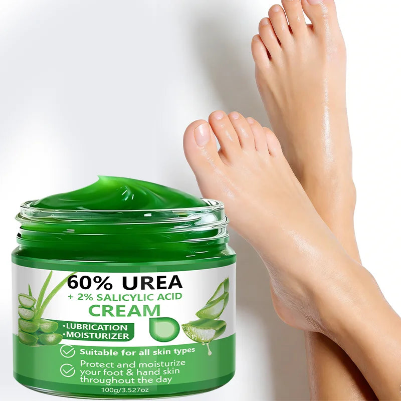 YUITIKUE 60% Urea Cream with Salicylic Acid – Dry Skin Relief Urea Foot Cream Zpaxo