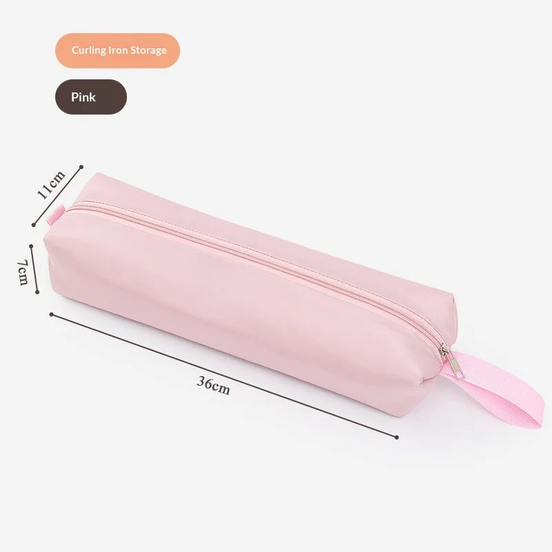 Hair Dryer Travel Storage Bag – Fits Dyson & Styling Tools Hair Tool Travel Bag Zpaxo Pink B