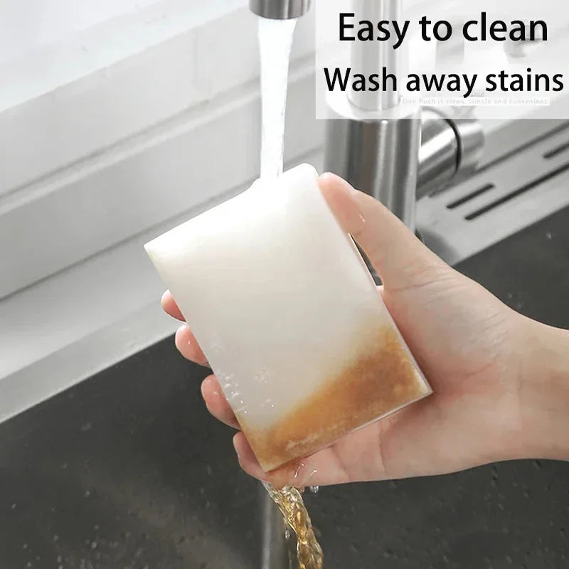 Magic Melamine Cleaning Sponges 10–60 Pack | White Eraser Pads Melamine Cleaning Sponge Zpaxo