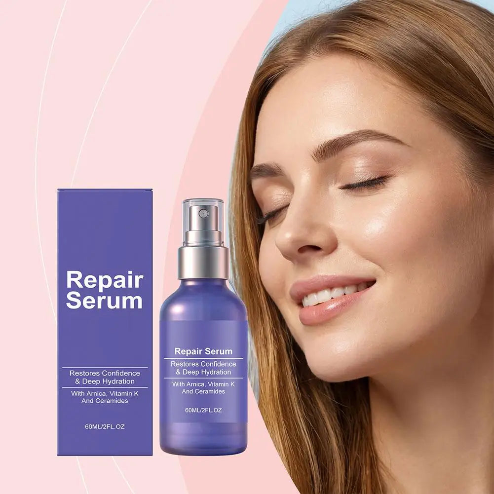 Ceramides Facial Repair Serum Deeply Moisturizing Skin Barrier Repair Lightens Dark Spots Brightens Dull Skin Hydrating Essence Zpaxo