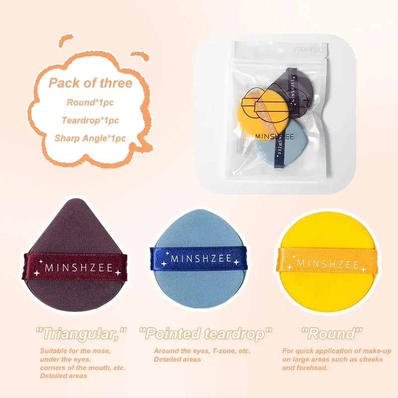 Air Cushion Makeup Sponge Puff Wet Dry Reusable Puffs Liquid Cream