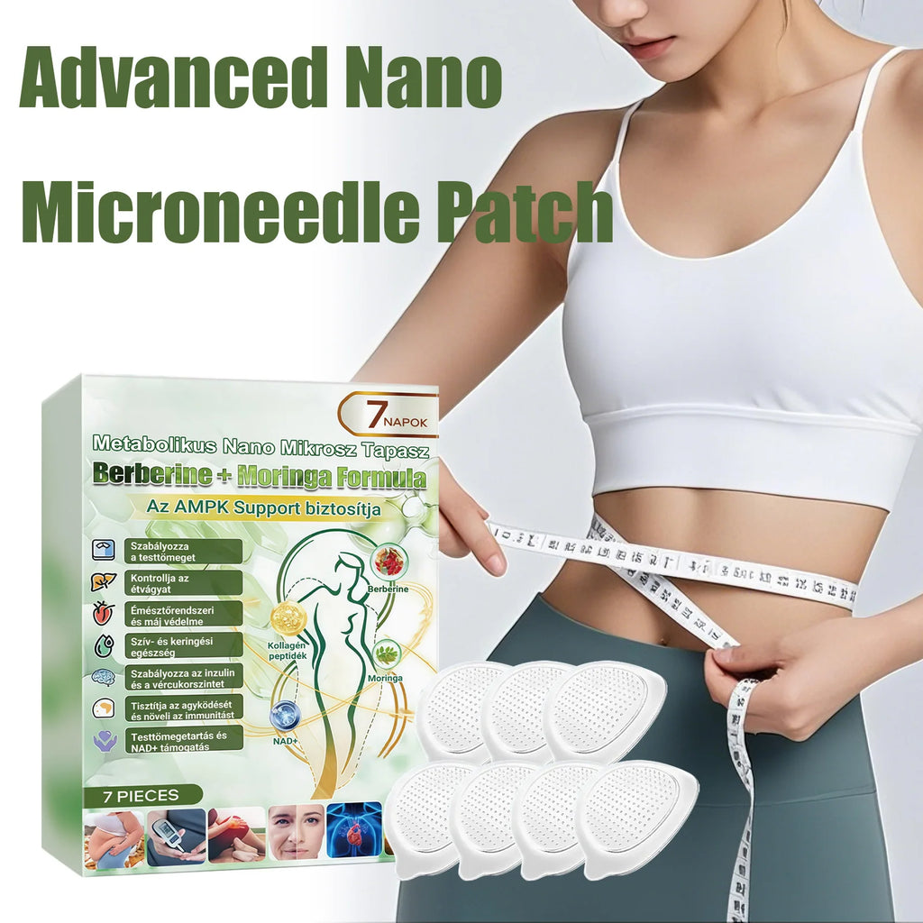 Nano Microneedle Body Firming Patch – Collagen, NAD+ | 7 Pcs Microneedle Skin Patch Zpaxo