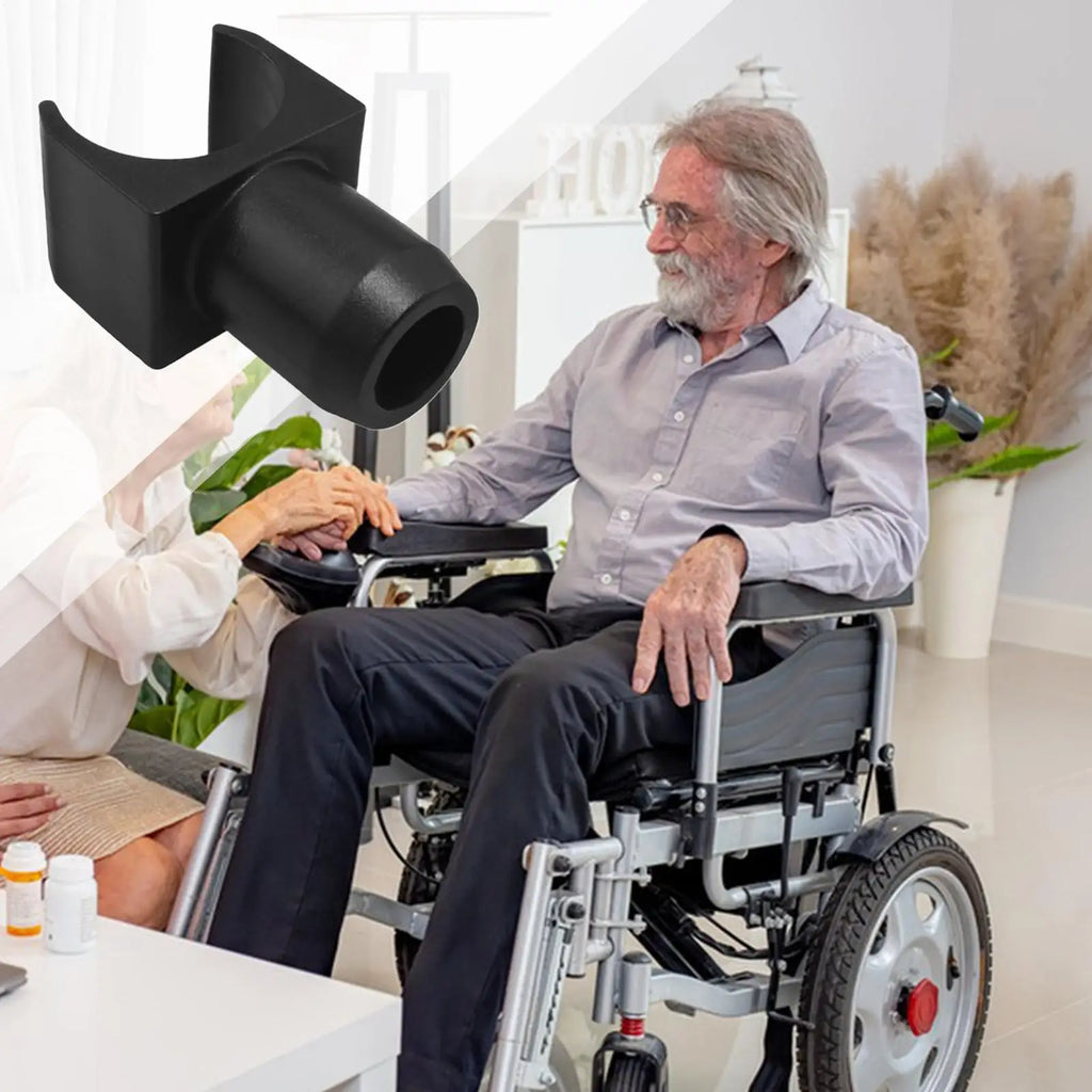 Plastics Wheelchair Seat Rail Guide Auxiliary U-shaped Slider Smooth