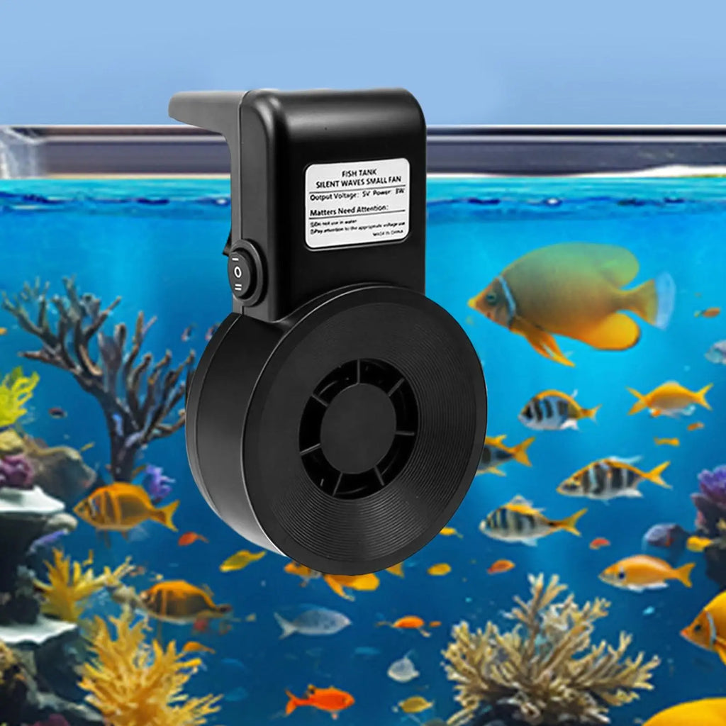 Water Chiller Aquarium Fish Tank Cooling System Adjustable 2 Speed