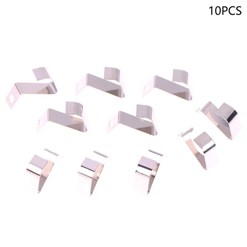 10PCS 5231 SMT Battery Contact For A, AA, CR2, CR123A, 9 Volt Battery Leaf Spring Contact Battery Contact Zpaxo