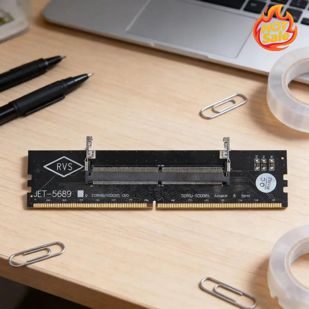DDR5 Laptop To Desktop Memory Connector Converter Adaptor Multi-Purpose Test Protect Adapter for PC Computer DIY Accessory Zpaxo