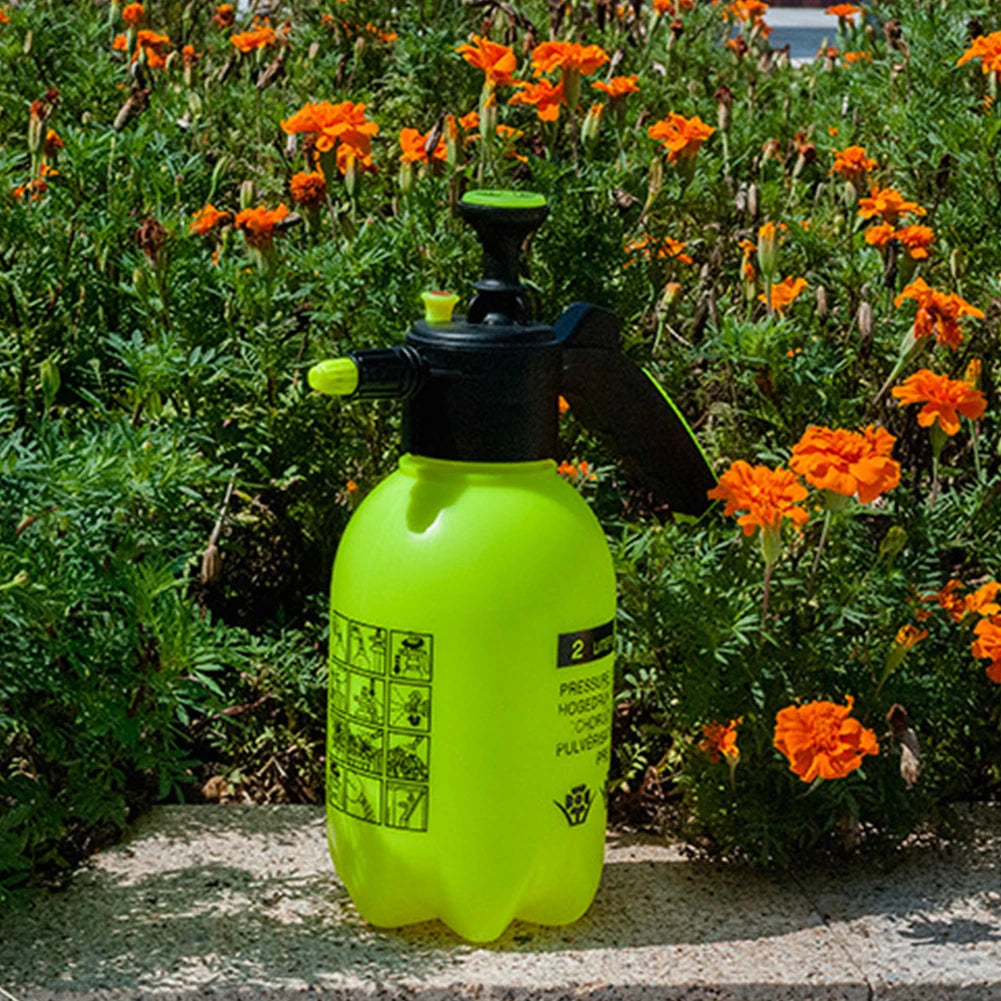 2L Hand Pressure Water Sprayer Adjustable Nozzle Garden Sprayer Disinfection Spray Bottle Plants Sprinkler Watering Can For Agri Zpaxo