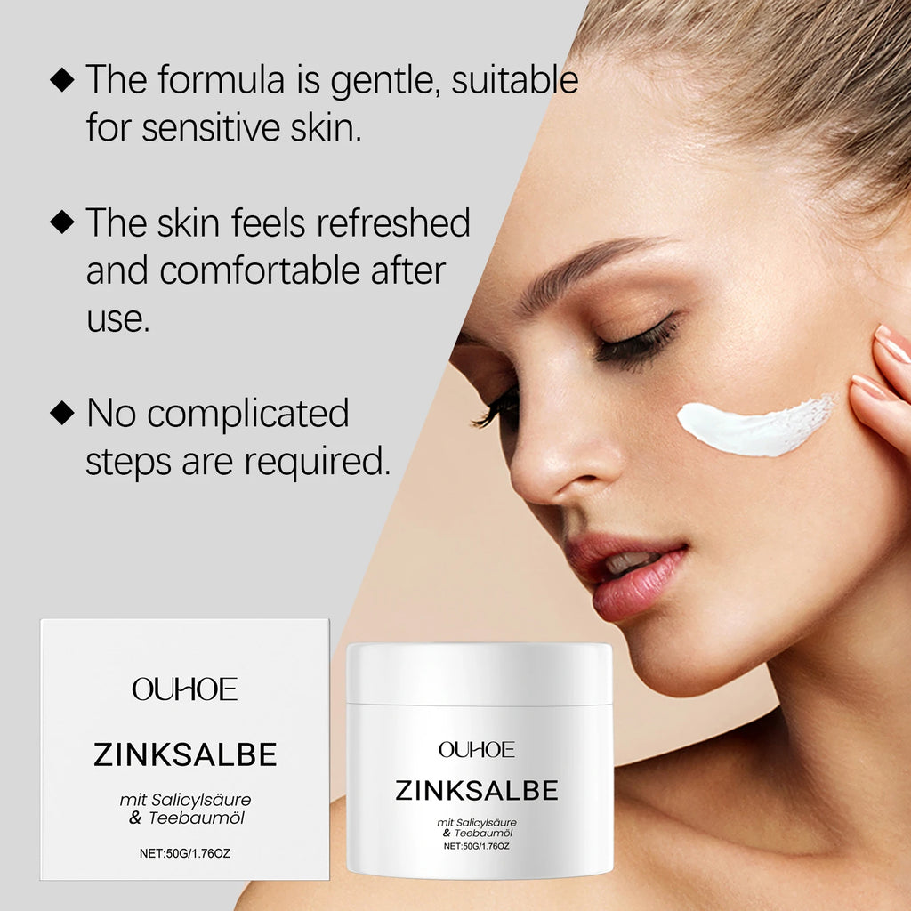 Acne Removal Cream Against Pimples Marks Lighten Shrink Pores Oil Control Whitening Smoothing Nourishing Repairing Zinc Ointment Zpaxo