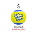 Pet Dog Squeaky Tennis Ball Interactive Toys Bounce Sound Rubber Dogs Zpaxo S-random color