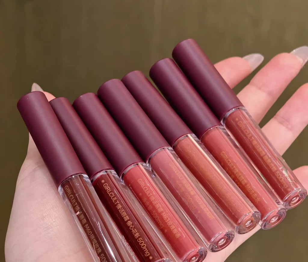 Girlcult Mini 500mg LIPSTICK Lip Cream Mud Travel Thin Matte Soft Zpaxo