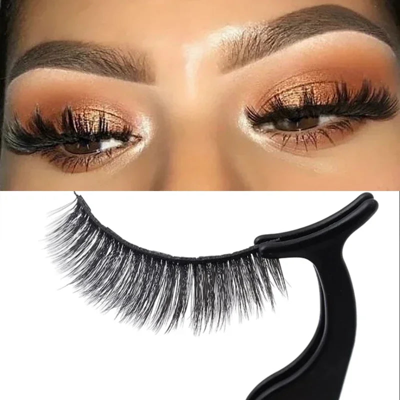 Magnetic Eyelashes Set Full Strip 5/7/10 Pair Natural Cilia False Eyeliner Dramatic Volume Thick Synthetic Eye Lashes Makeup Zpaxo