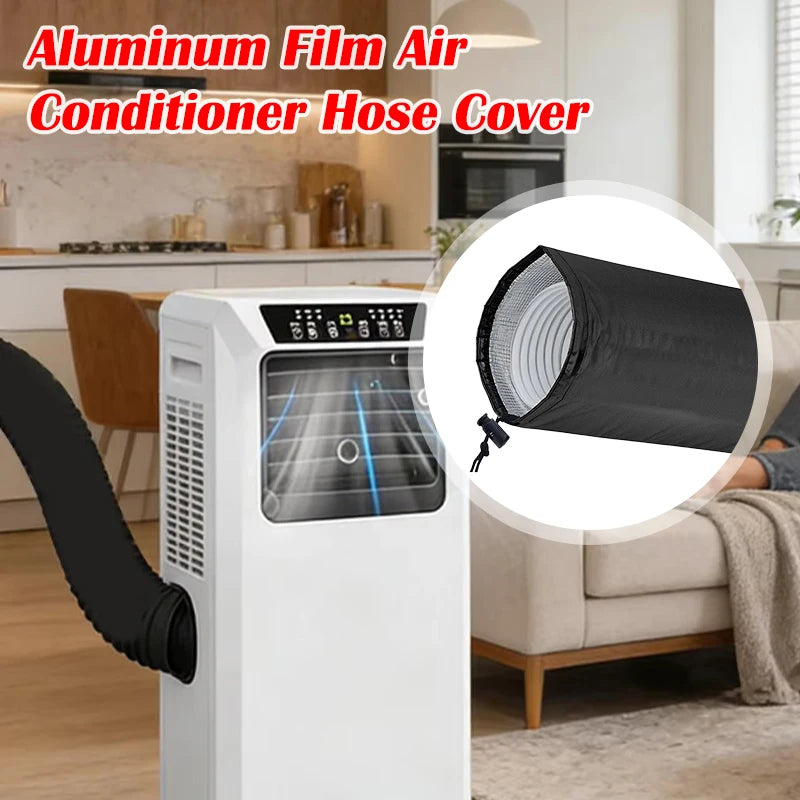 Portable Air Conditioning Hose Cover Universal Insulation Dustproof