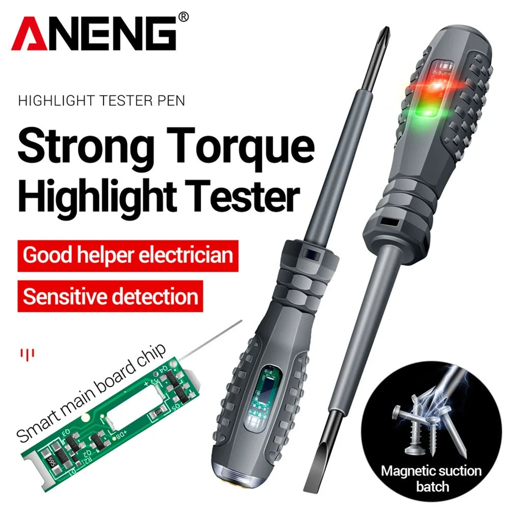 ANENG B05 Word/cross Screwdrivers Indicator Meter Electric Pen Insulated Electrician Highlight Pocket Tester Pen Tools 2-20pcs Zpaxo