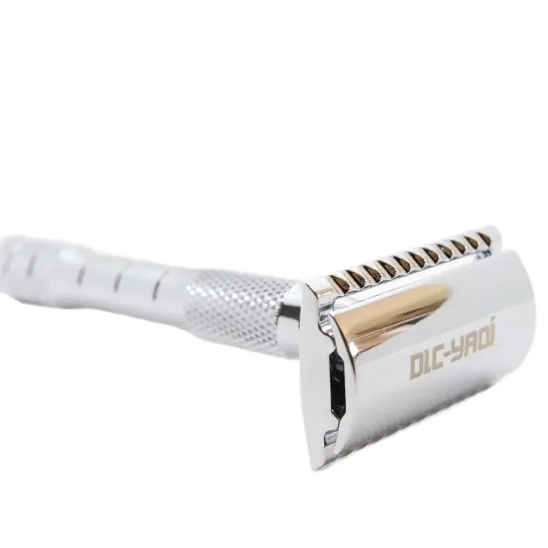 Yaqi Orion Double Edge Safety Razor – Chrome Wet Shave Safety Razor Zpaxo