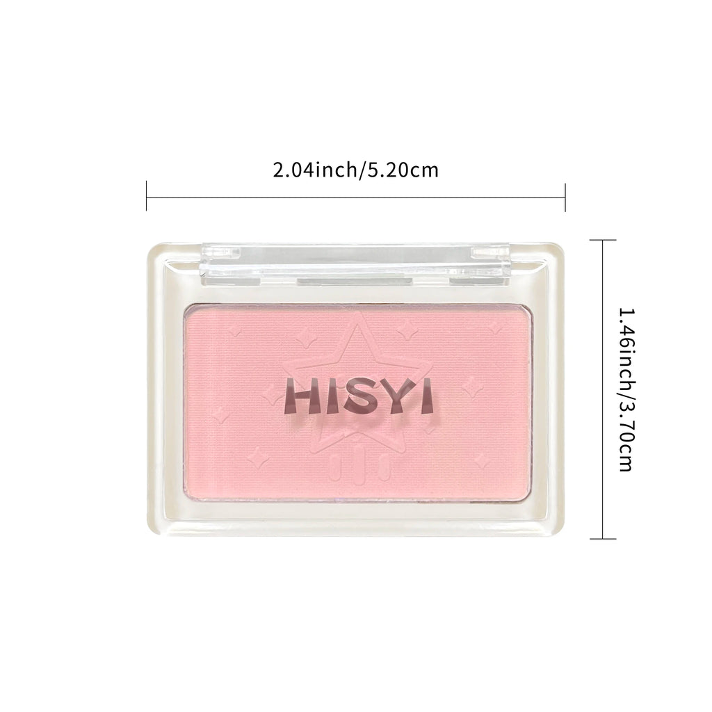 HISYI single color blush palette matte natural brightening complexion single color rouge Zpaxo