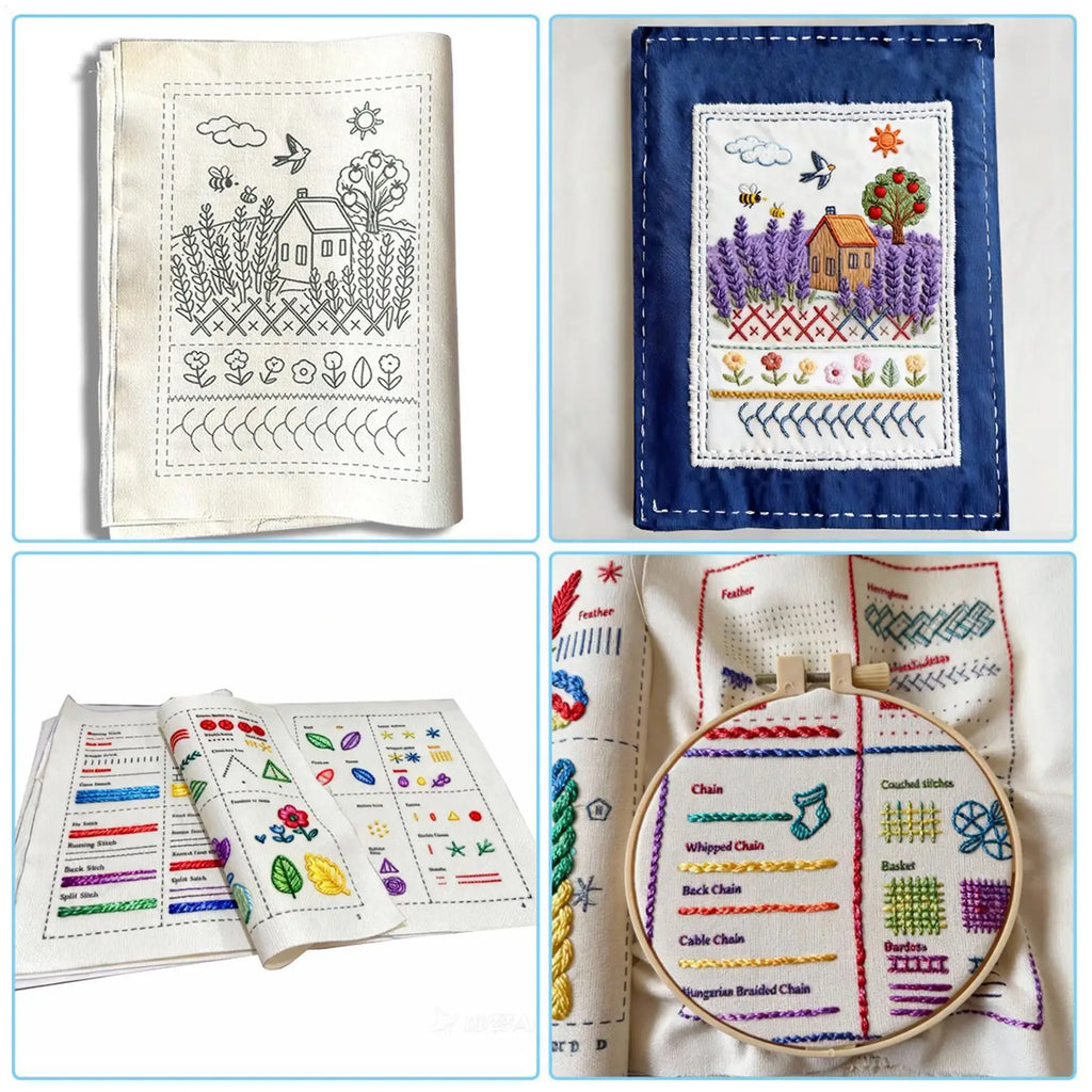 Embroidery Stitches Book For Beginners DIY Sewing Book Stitches Books Embroidery Sewing Book Stitches Books With Tutorials Zpaxo